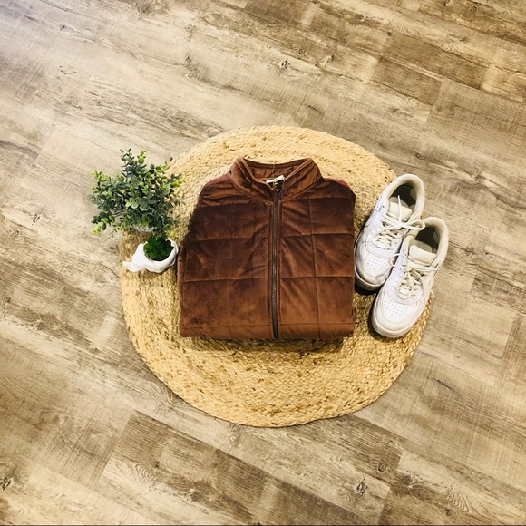 Main Strip Soft Quilted Dusty Pink Jacket - Picture 2 of 15